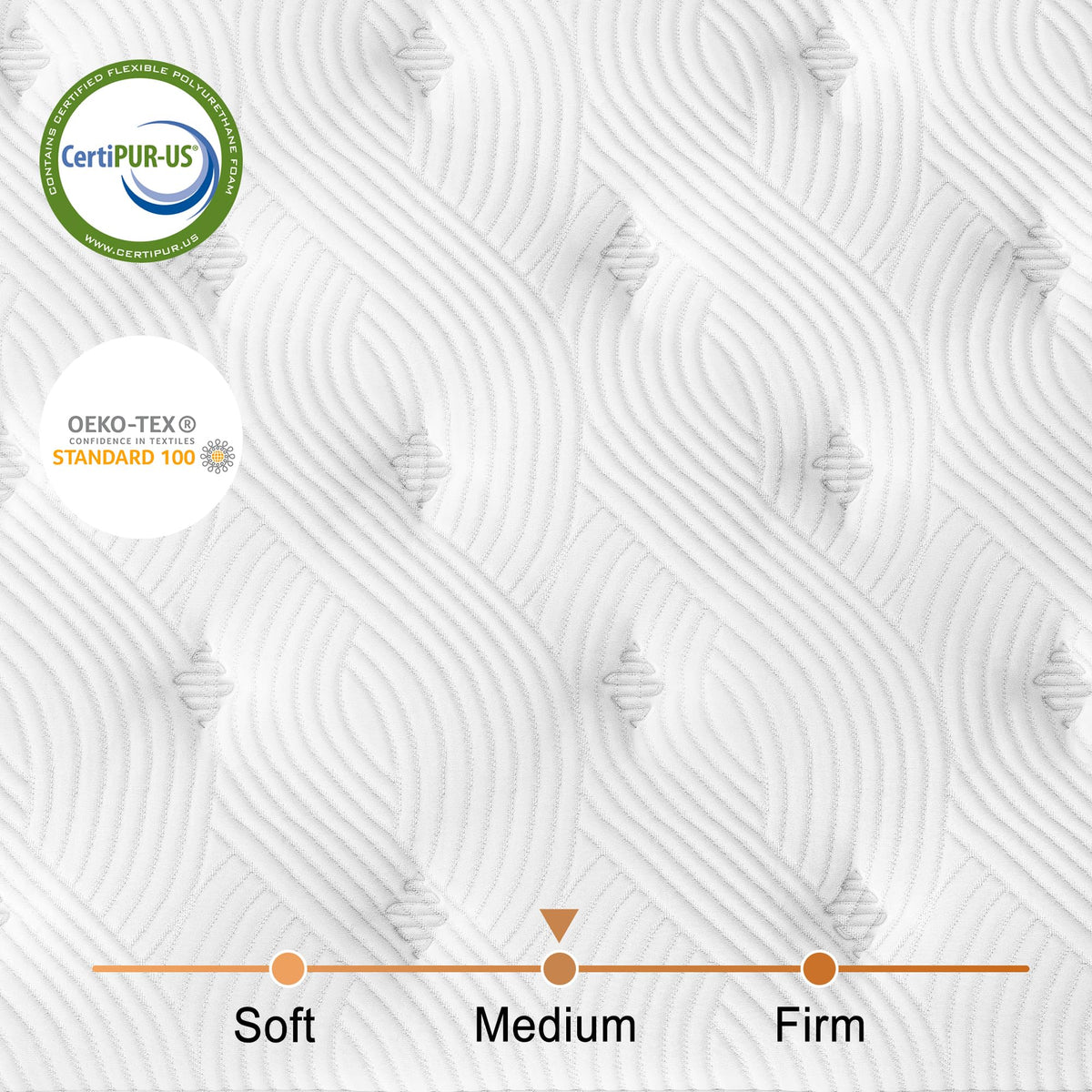 TeQsli 4ft6 Double Mattress Memory Foam Pocket Spring Hybrid 135x190x27 cm - image 5