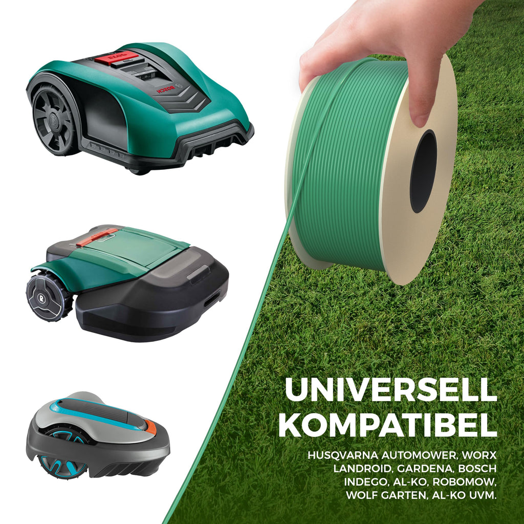 Kanoo Boundary Cable for Robotic Lawnmowers – Durable Garden Wire