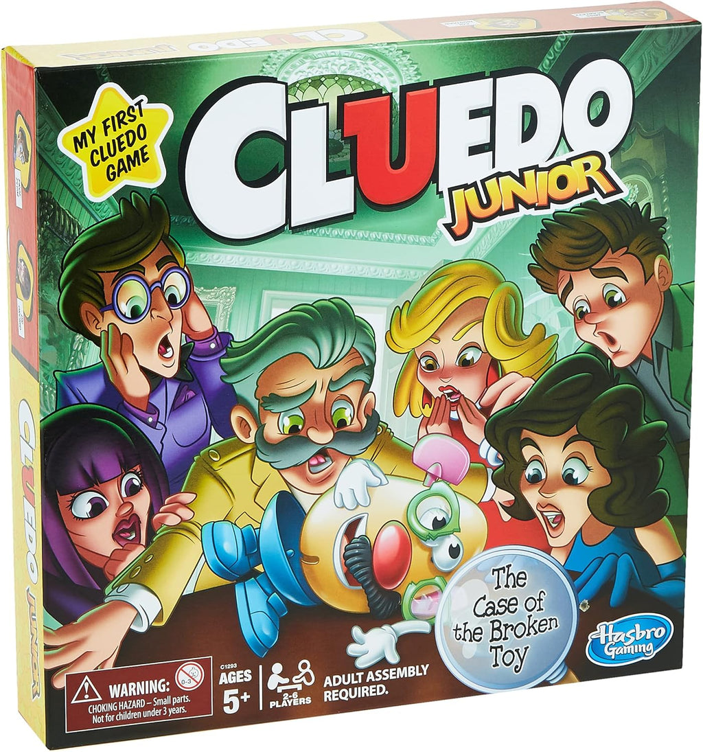 Cluedo Junior Board Game by Snaps – Kids Mystery Deduction Game