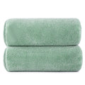 Polyte Microfiber Bath Towels | Oversize Quick Dry Terry Twist, 2 Pack
