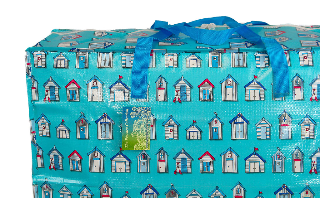 Extra Large Storage Bags, 65 ltr, Blue Beach huts - image 4