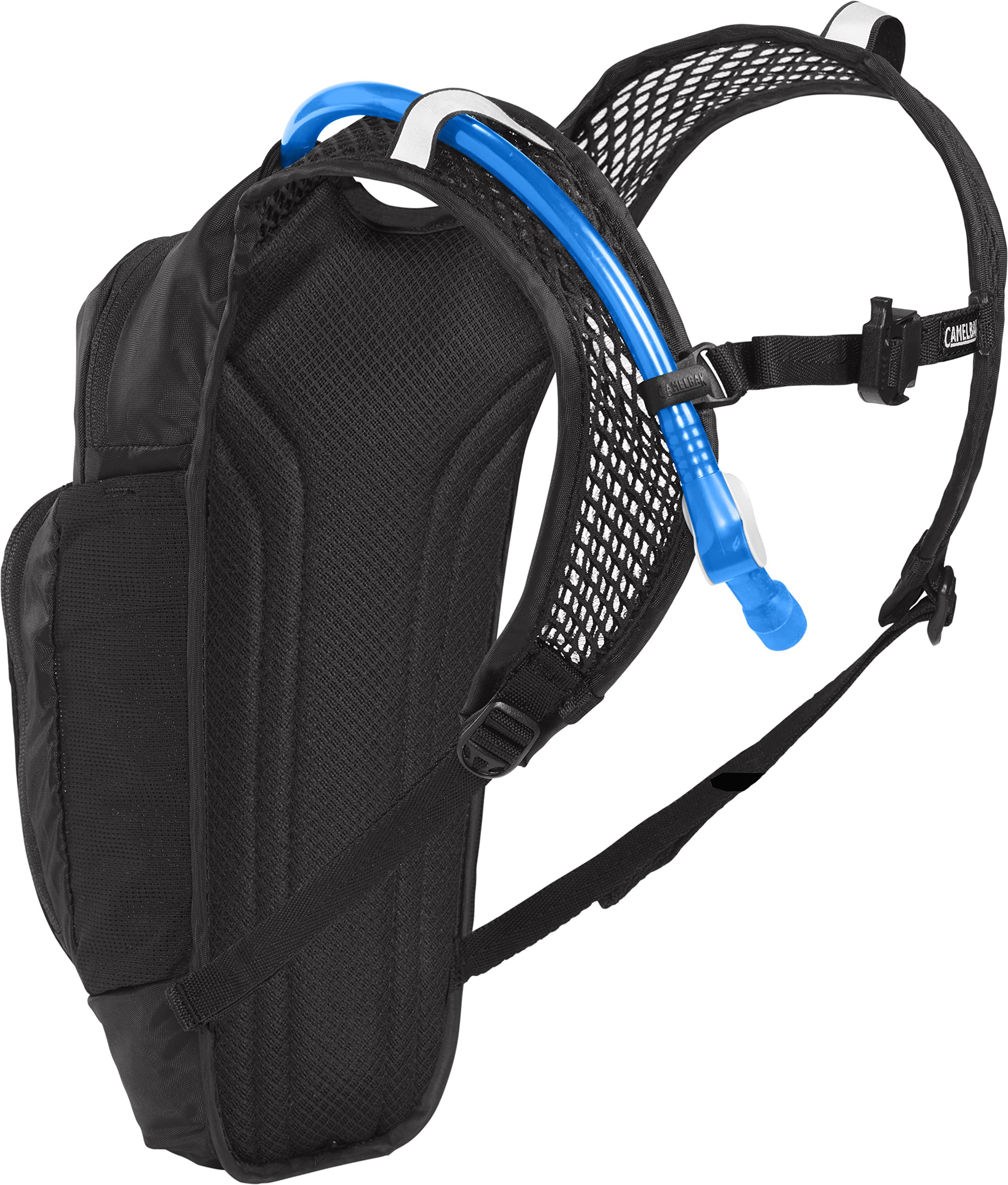 Camelbak Mini M.U.L.E. Kids Hydration Backpack - 50oz - Black/Flames