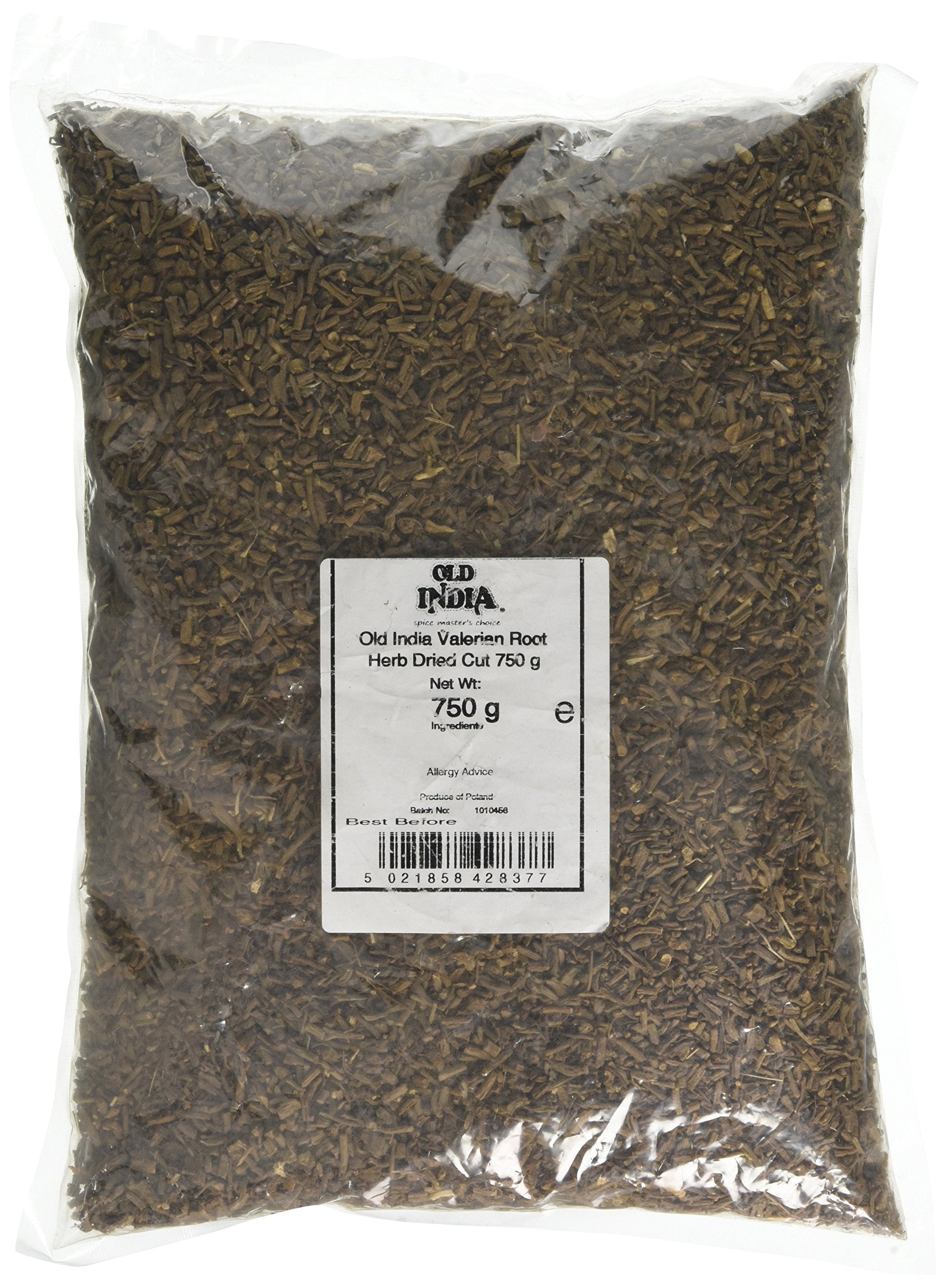 Old India Valerian Root Herb – Dried Cut Herbal Supplement, 750 g