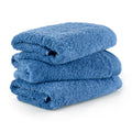 möve Superwuschel Hand Towel Set | 100% Cotton | Cornflower, 50x100 cm