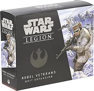 Star Wars Legion: Rebel Veterans Expansion - 7 Unpainted Miniatures