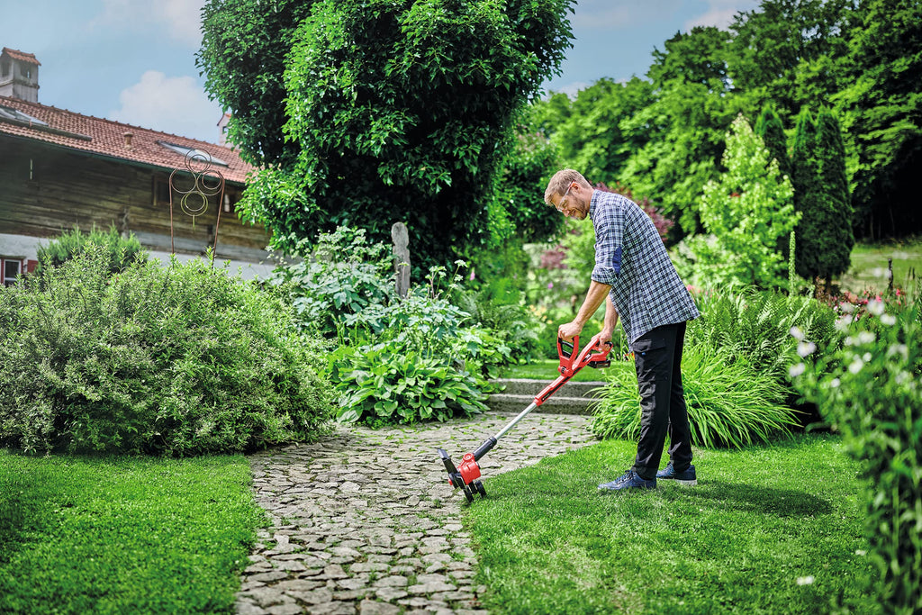 Einhell 18V Cordless Grass Strimmer | 30cm Lawn Edger | GE-CT 18/30