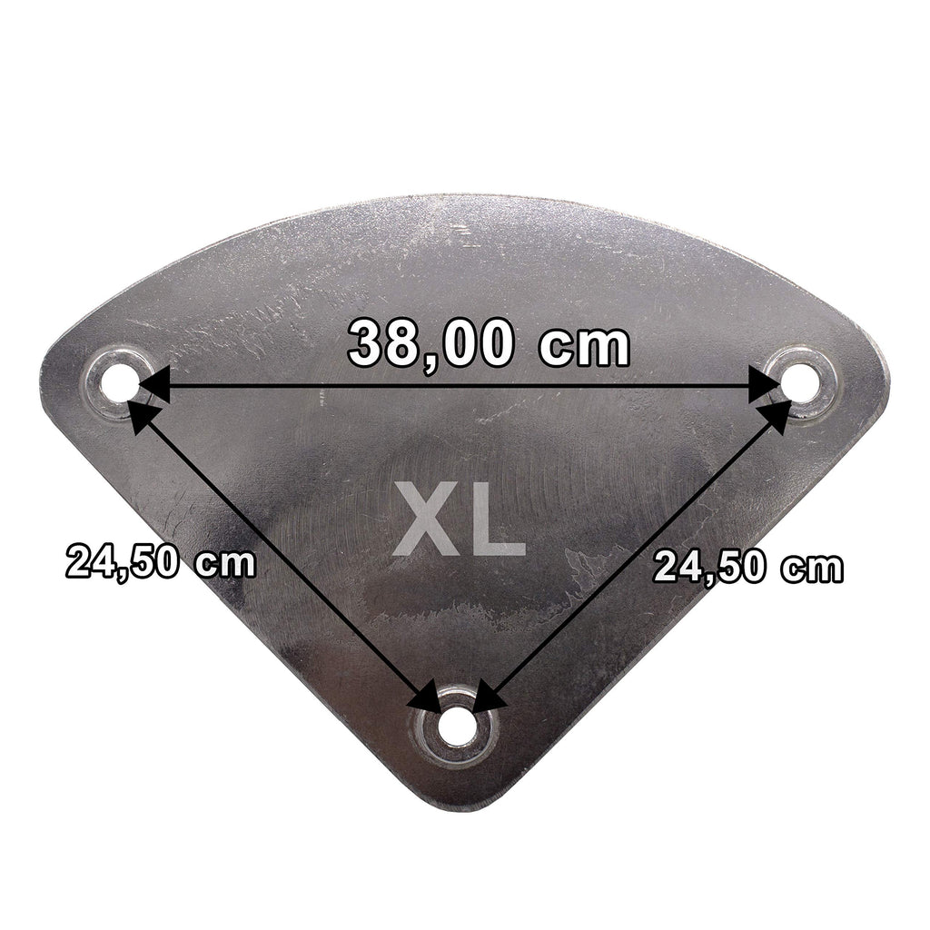 VARIOSAN Aluminium Wall Mount Hose Holder for 1 Inch Hoses (XL)