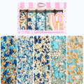 Confect Boys Baby Shower Sprinkles | 5-Pack Navy, Gold & Silver - 3.5 Oz