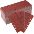 Sruhrak 93x230mm Sandpaper Set - 50pc Hook and Loop Sanding Sheets