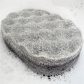Black Coconut Exfoliating Soap Sponge with Shea Butter
