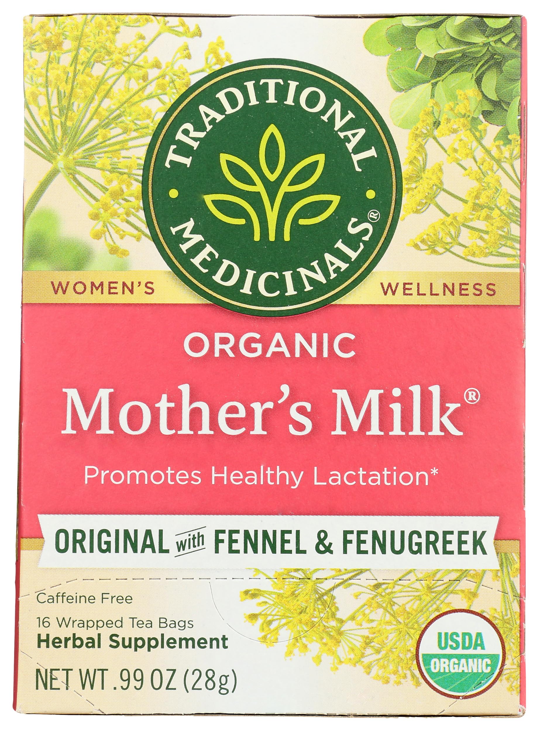 Traditional Medicinals Organic Mother's Milk Tea - Lactation Support