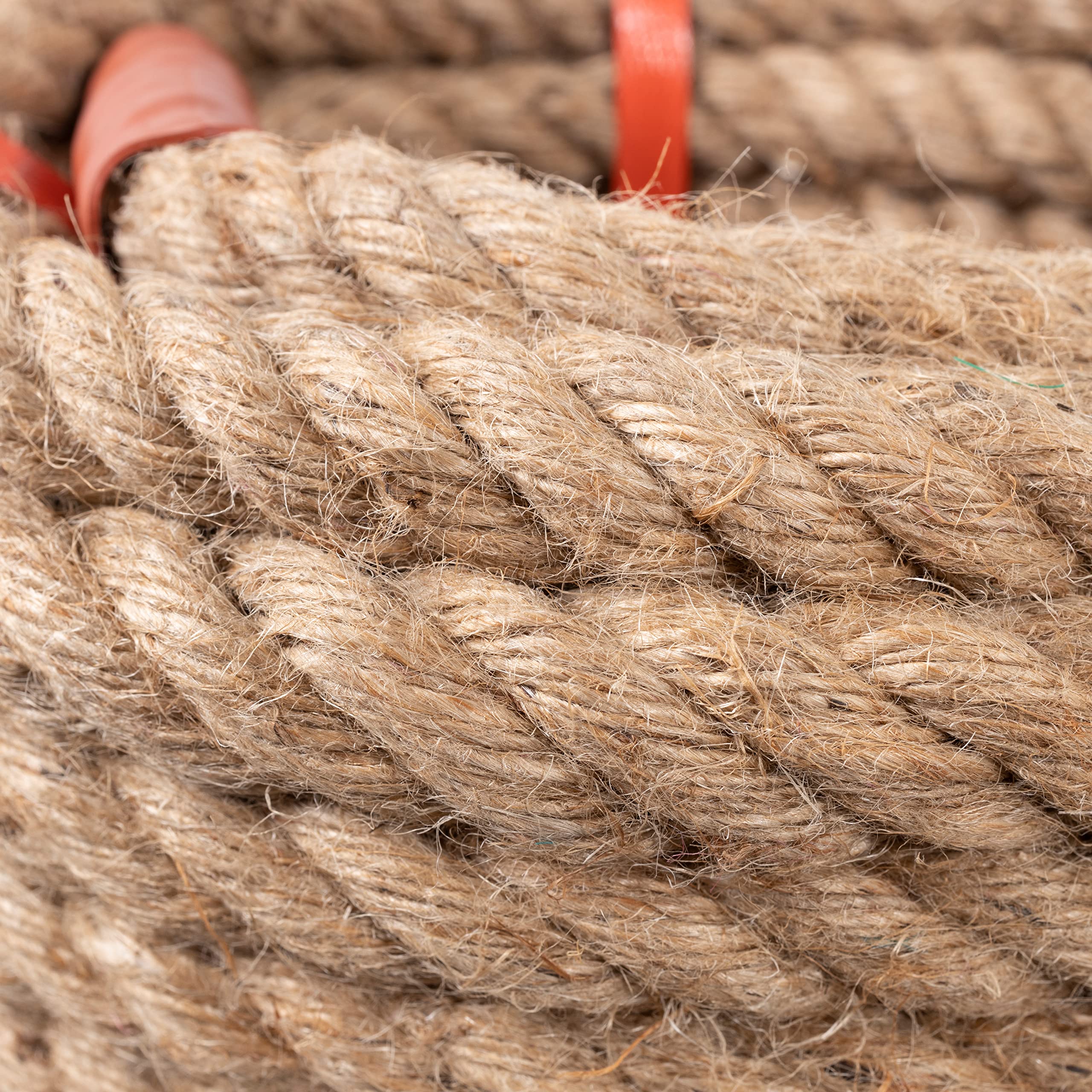 EMEKIAN 30mm Natural Jute Rope | 30M Heavy Duty 4-Strand Hemp Twine