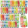 Jolof Store 50-Pack Fruit Hand Cream Gift Set | Travel Size for Dry Skin