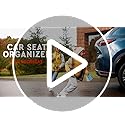 Helteko Car Seat Organiser – Kick Mats with Tablet Holder, 2 Pcs