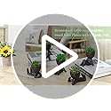 Artificial Succulents - Set of 3 Human Shaped Ceramic Pots