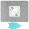 Wool Pressing Mat – 17" x 13.5" Felted Ironing Pad for Quilting