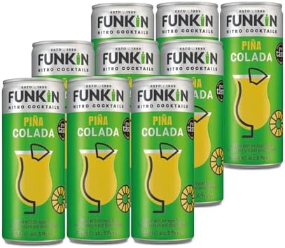 Funkin Pina Colada Nitro Infused Canned Cocktails - 12 x 200ml