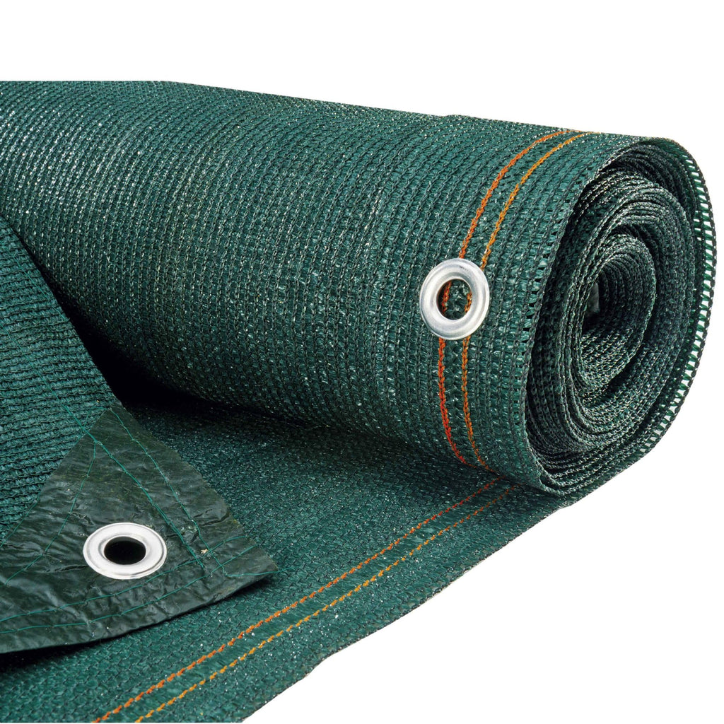 WerkaPro Green Privacy Screen - 220 g/m² Heavy-Duty 10 x 2 m Roll