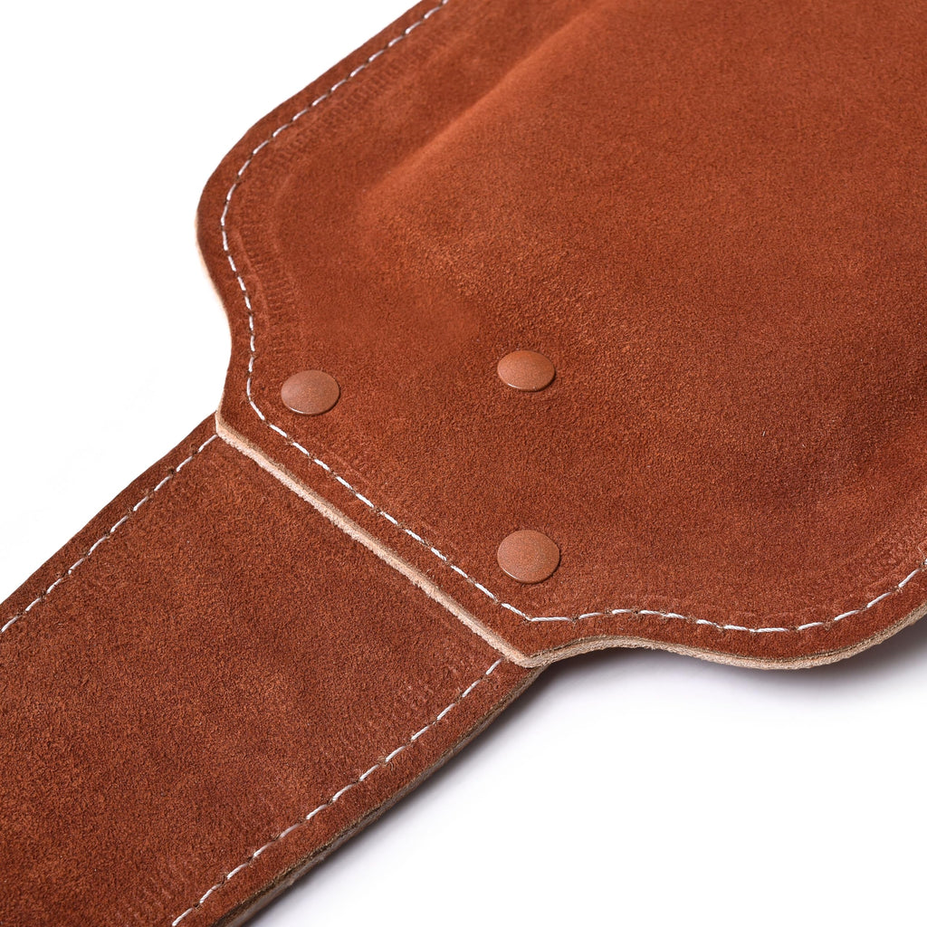 Crossjab Leather Dipping Belt | Weightlifting Dip Belt with Steel Chain