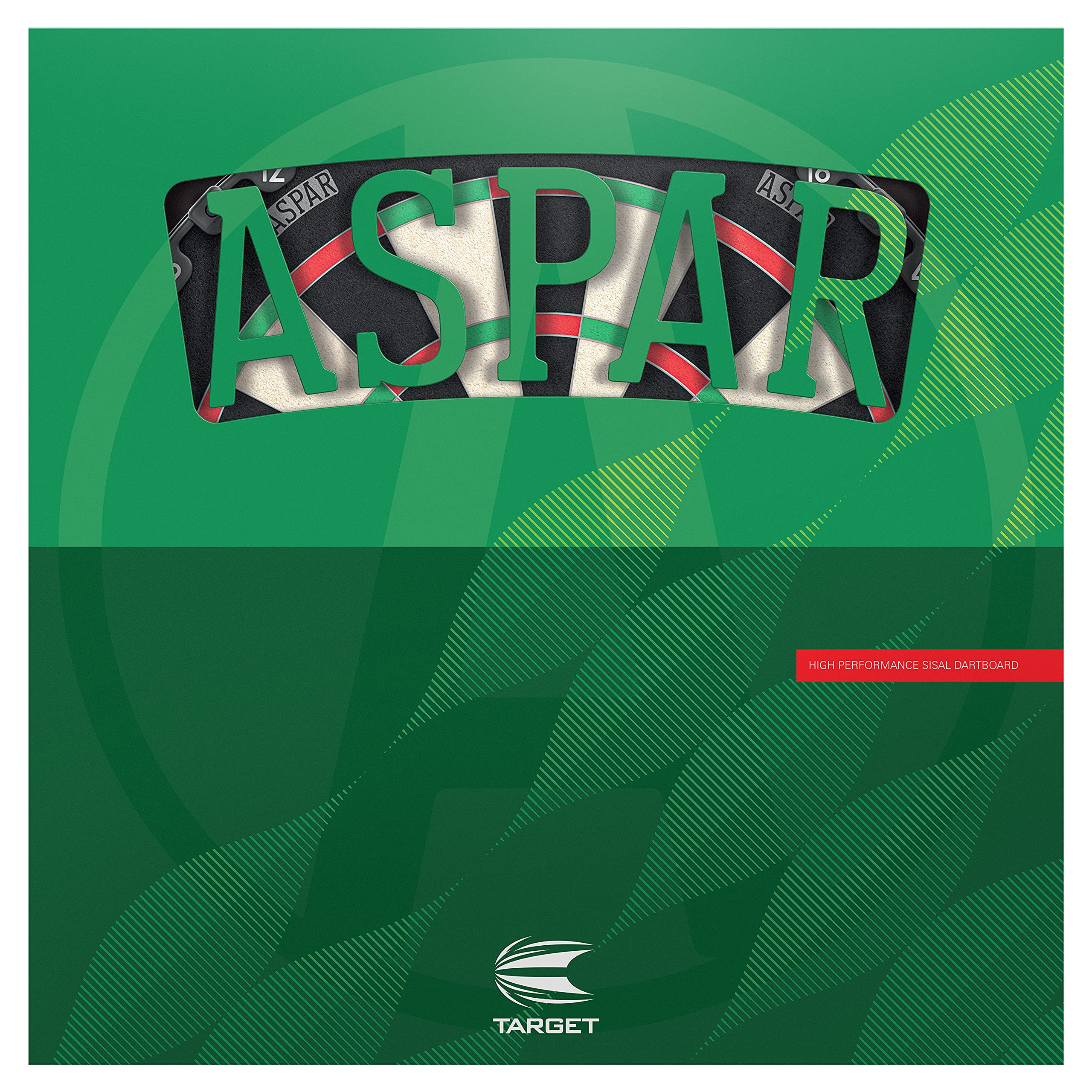 Target Darts Aspar Steel Tip Dartboard – Sisal Bristle Competition Board