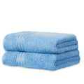 Bentley Priory Linens 500GSM Cotton Hand Towels, Cobalt – 2 Pack