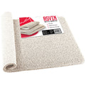Asvin Anti-Slip Bath & Shower Mat – White Loofah Rubber (40x60cm)