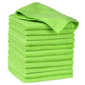 Uxcell Microfiber Cleaning Cloths – 12 Pack Absorbent Lint-Free Towels