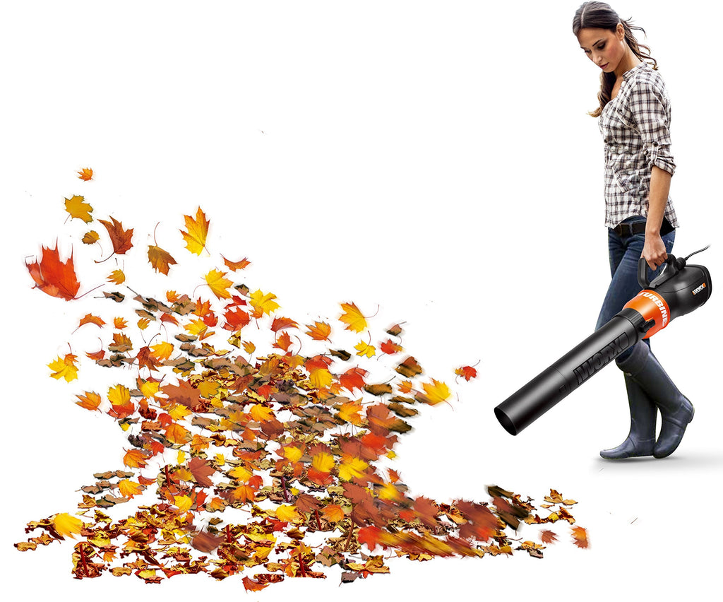 WORX WG518E Air Turbine Corded Leaf Blower - 2500W Variable Speed