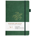 Avocado and Spice A4 Sketch Pad – Vegan Leather Artist Drawing Book