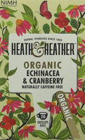 Heath & Heather Organic Echinacea & Cranberry Tea - 120 Teabags