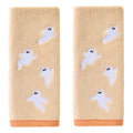 SKL Home Halloween Tossed Ghosts Hand Towel 2 pc Set for Bath/Kitchen/Bar & Gift - image 1