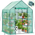 Ohuhu Walk-in Greenhouse – 3 Tiers 12 Shelves Heavy Duty Growhouse