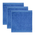 Möve Superwuschel Seiftuch 3er-Set – 100% Baumwolle, Kornblume, 30x30 cm