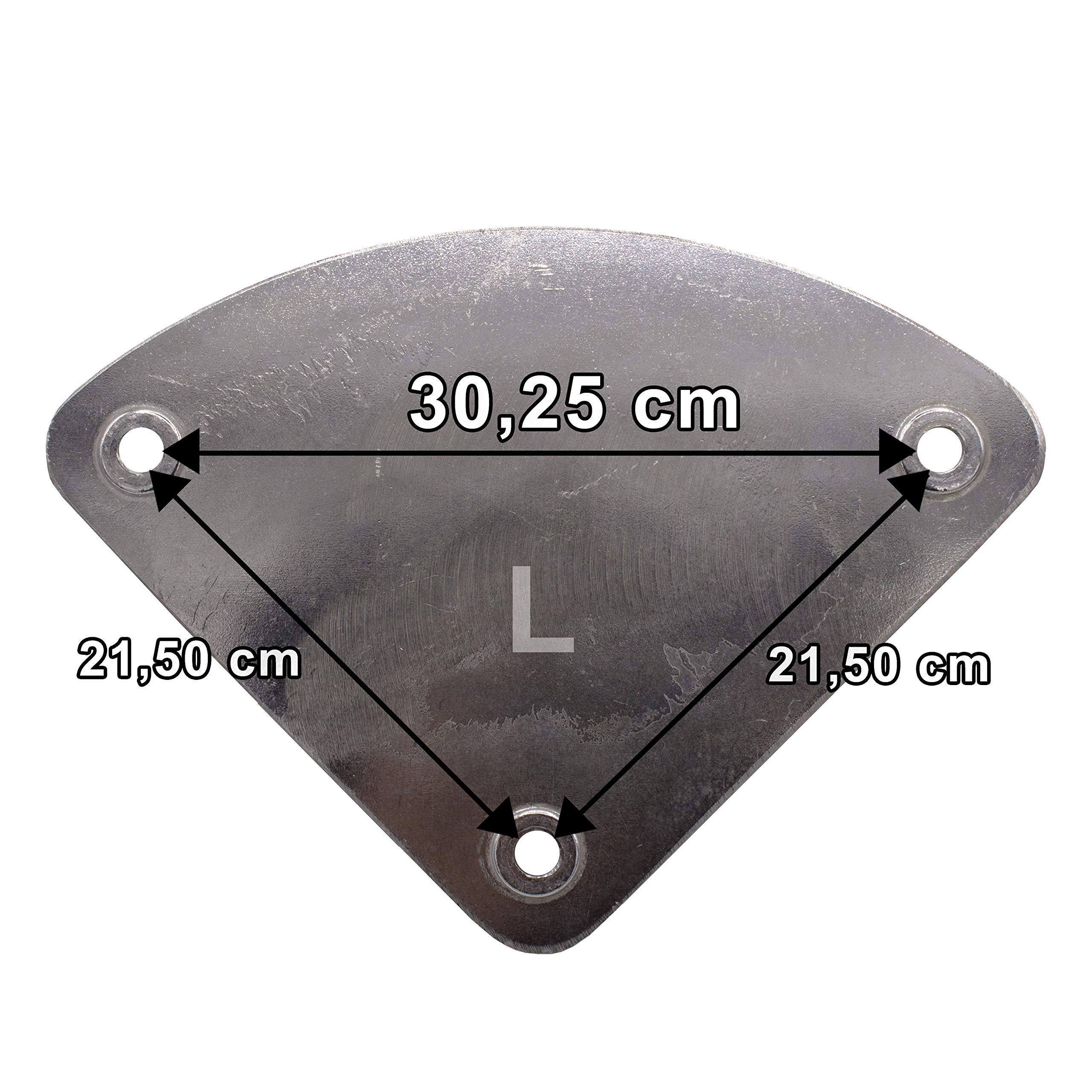 VARIOSAN Hose Holder for 3/4 Inch Hoses | Rust-Proof Aluminium