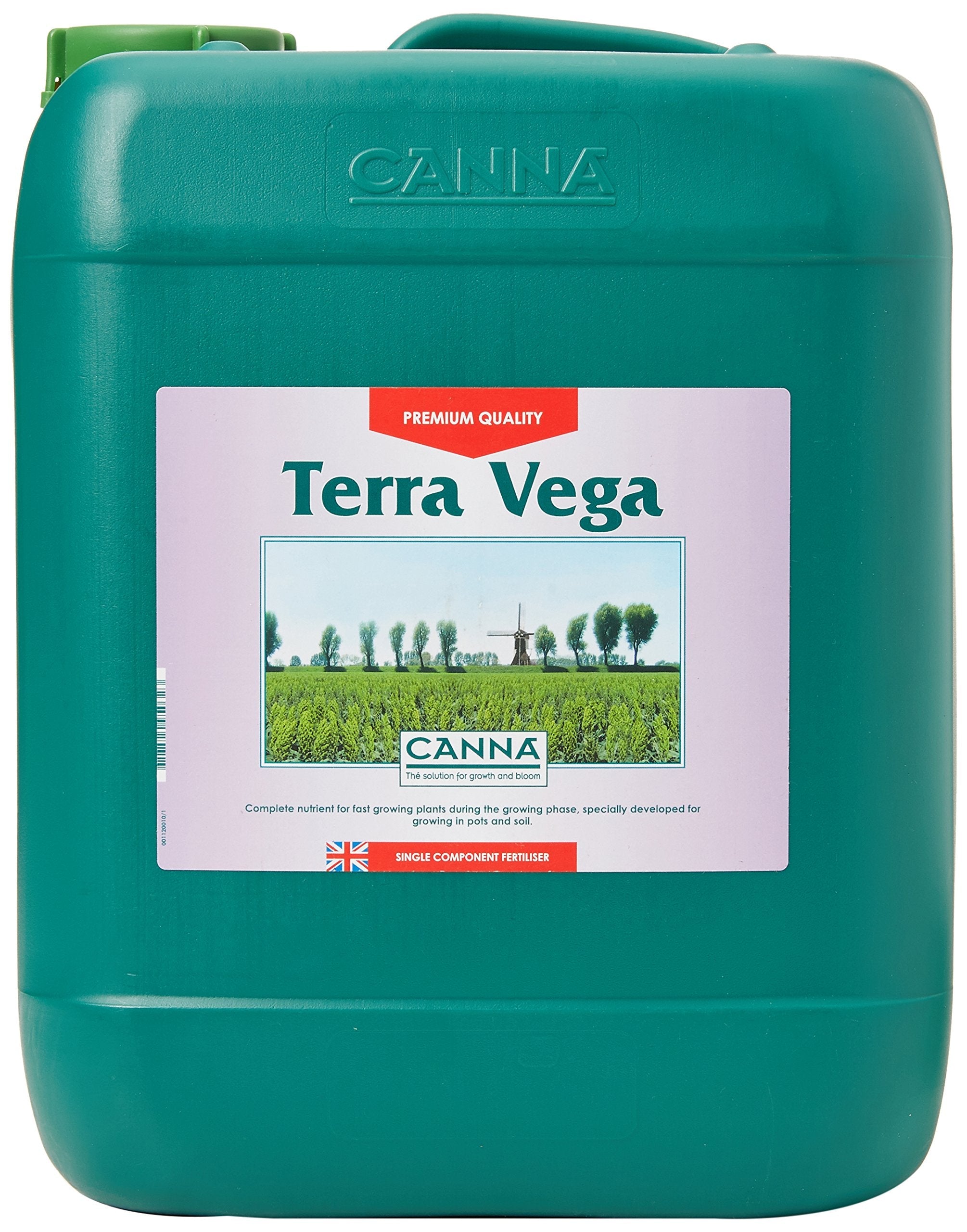 CANNA Terra Vega 10L | Vegetative Growth Fertilizer for Potting Mix
