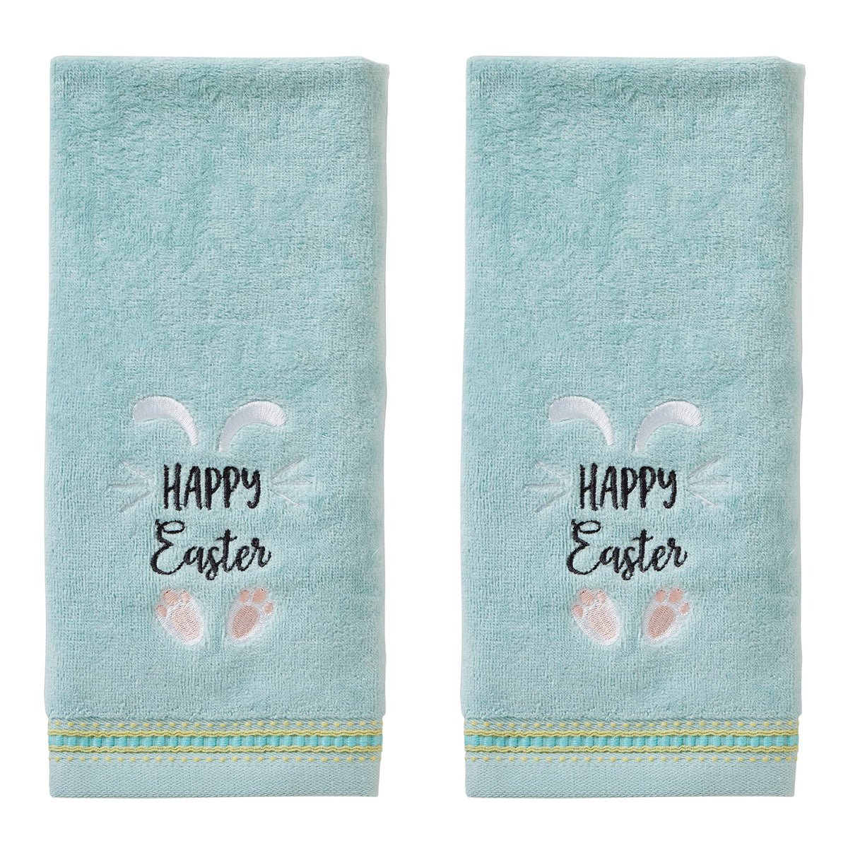 SKL Home Happy Easter Bunny Hand Towel Set - image 1
