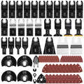 Vtopmart 114 Pcs Oscillating Multitool Blade Kit for Wood & Metal