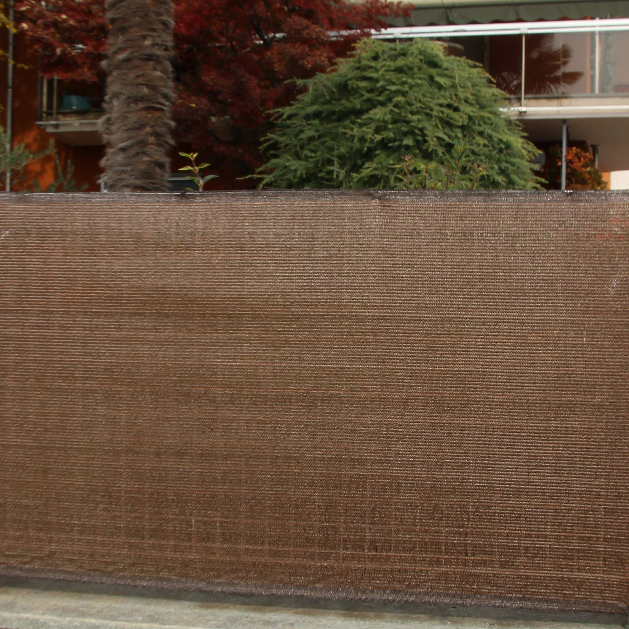 Tenax Brise Vue Opaque Sunny Corten – Écran de Privacité UV 2 x 10m