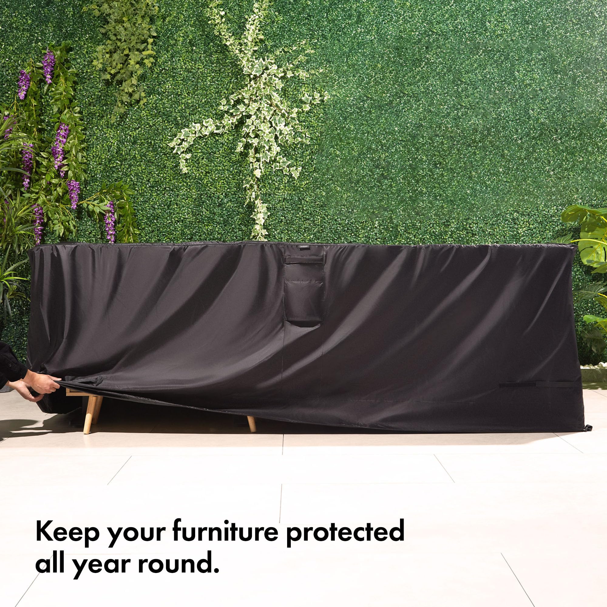 VonHaus Waterproof Garden Furniture Set Cover – Heavy Duty 420D Oxford Fabric