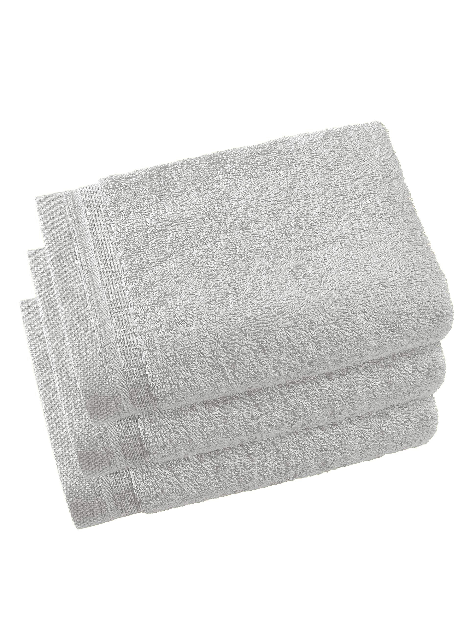 De Witte Lietaer Contessa Guest Towels – 3 Pack Australian Cotton Grey