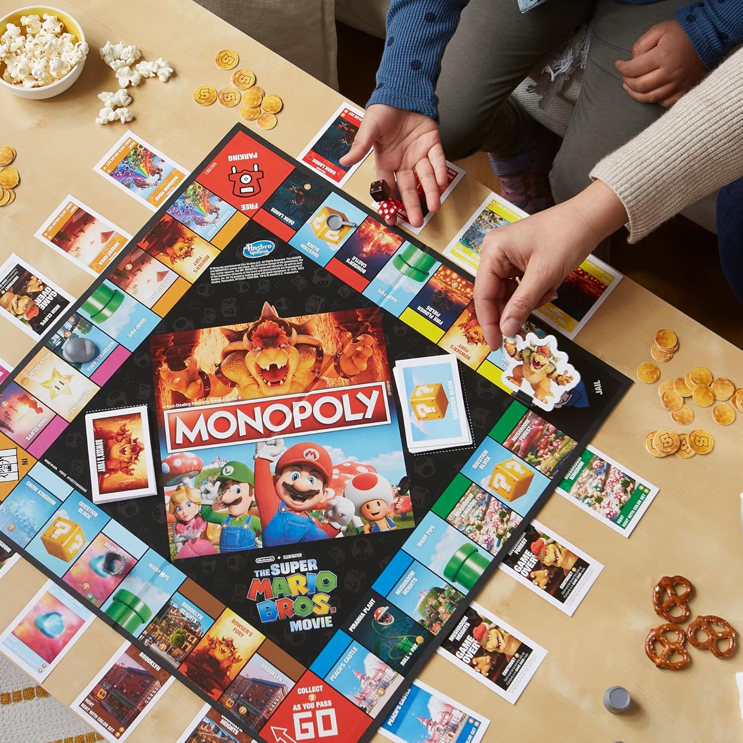 Monopoly: The Super Mario Bros. Movie Edition Board Game by Snaps