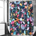 Berkin Arts Coral Sea Shower Curtain | 70x70 Waterproof Polyester