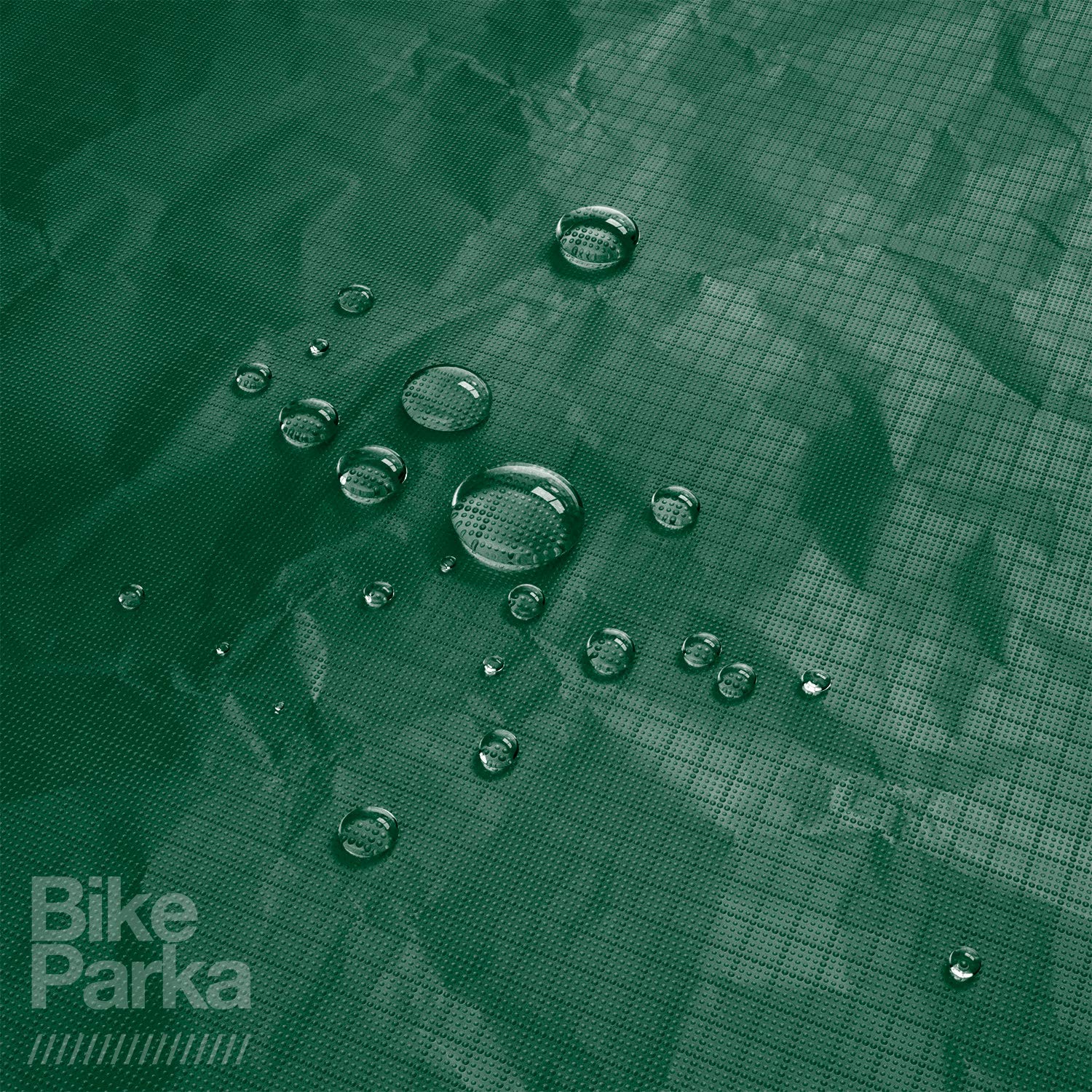 BikeParka Urban Waterproof Bicycle Cover – Forest Green Ripstop Nylon