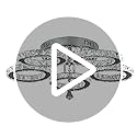 Modern Crystal Chandelier – 5 Ring LED Flush Mount Light