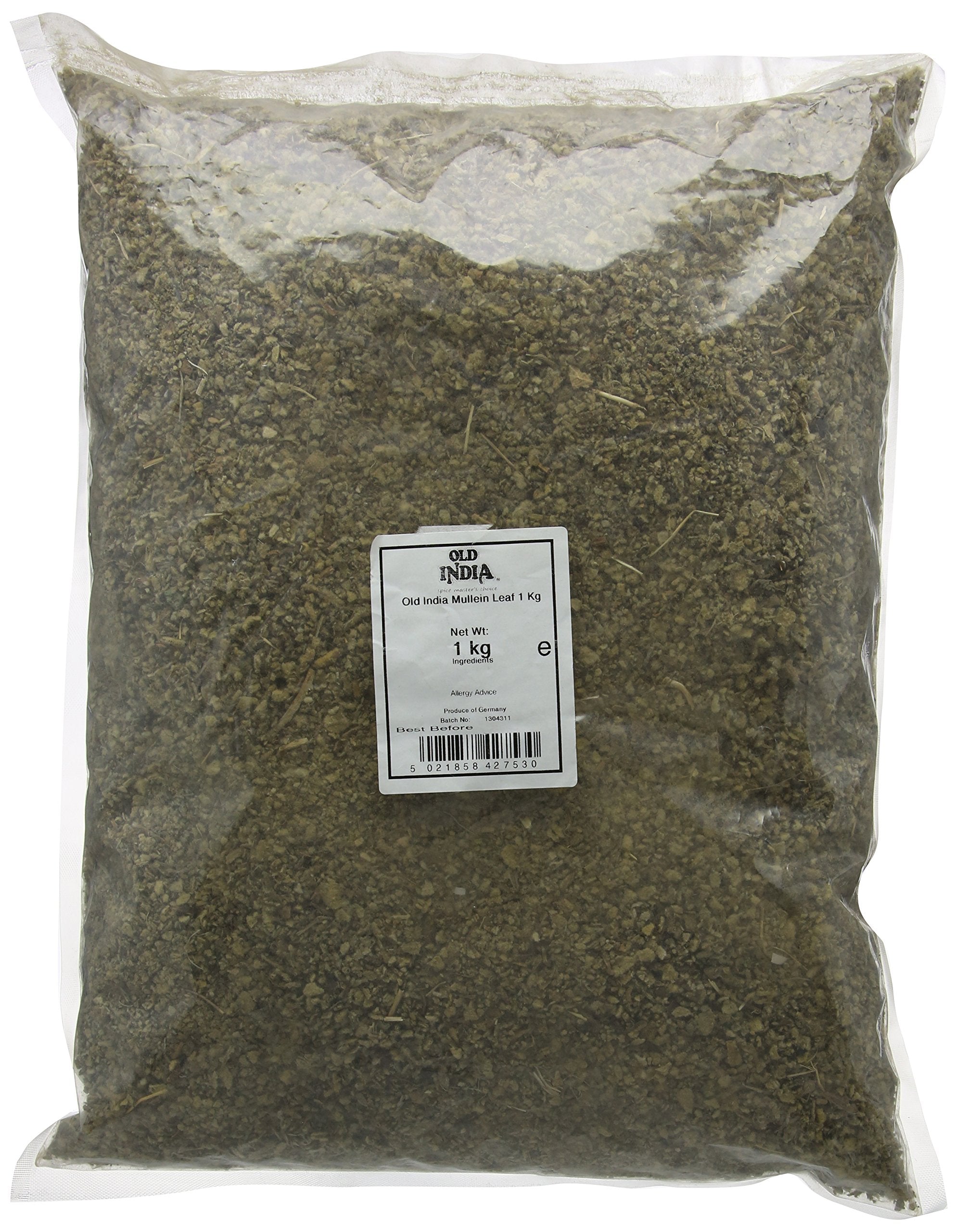 Old India Mullein Leaf 1kg – Premium Dried Bulk Herbal Tea Ingredients