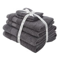 Catherine Lansfield 6 Piece Cotton Towel Bale - Charcoal Antibacterial
