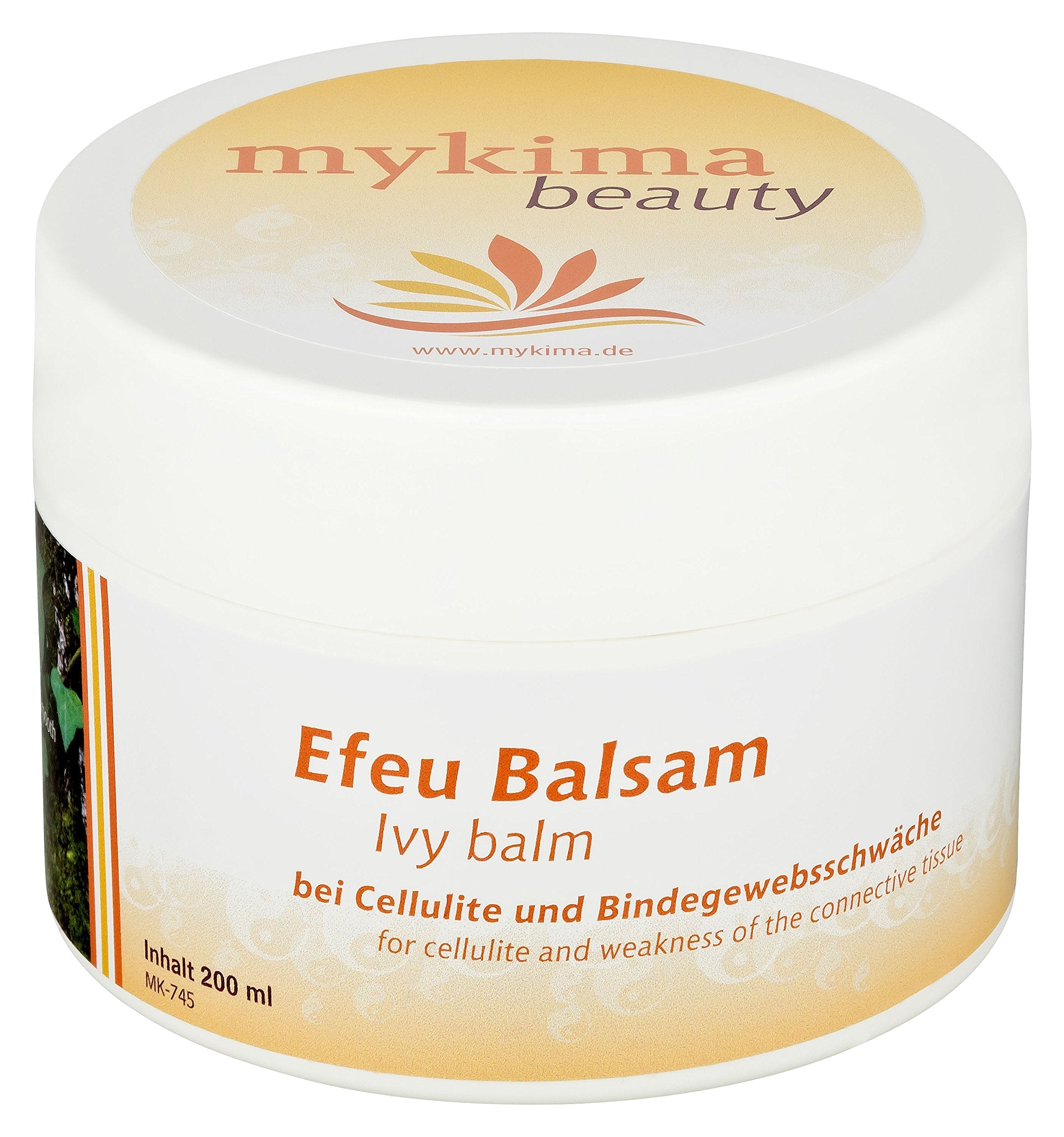 mykima Efeu Balsam – Straffende Naturkosmetik Körperpflege, 200 ml