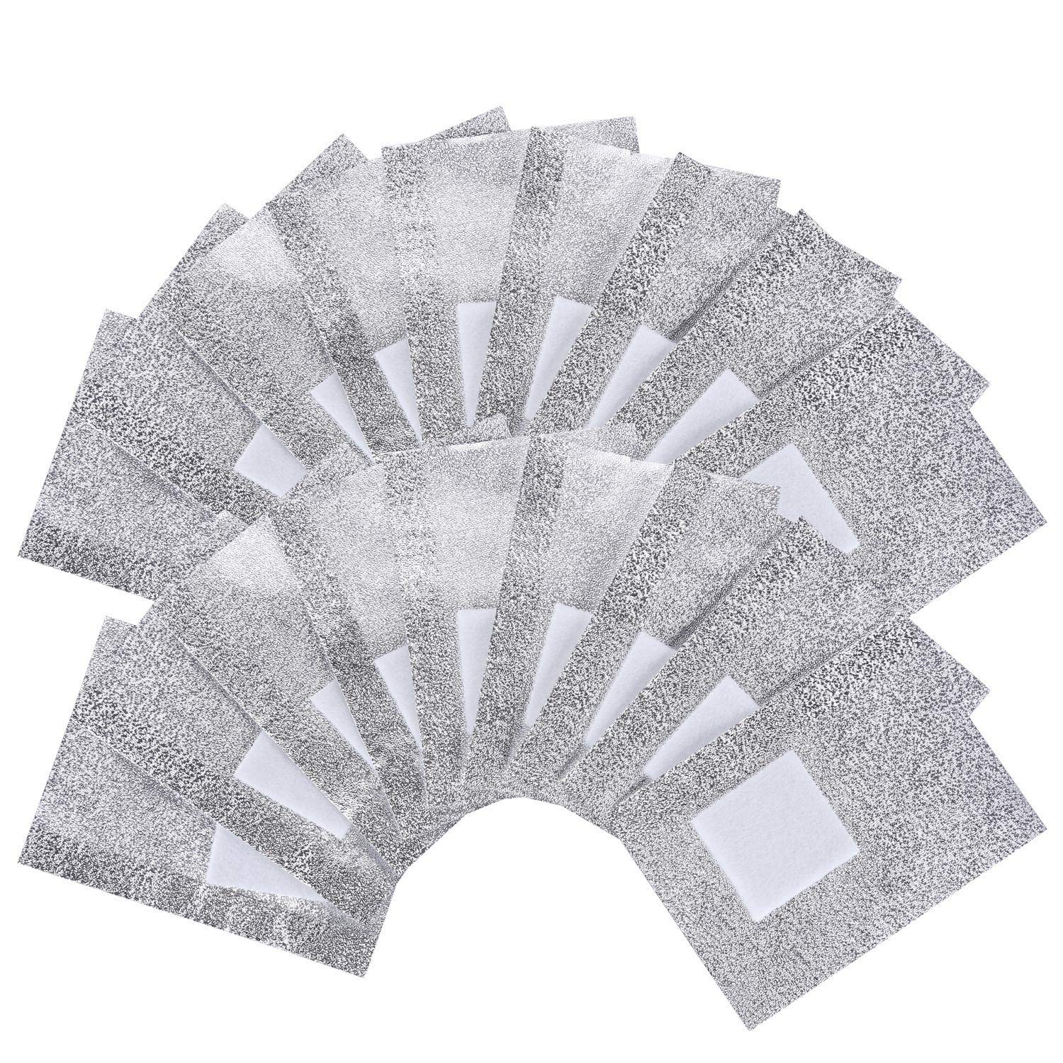 400 Pcs Foil Nail Wraps – Gel Polish Remover for Manicures