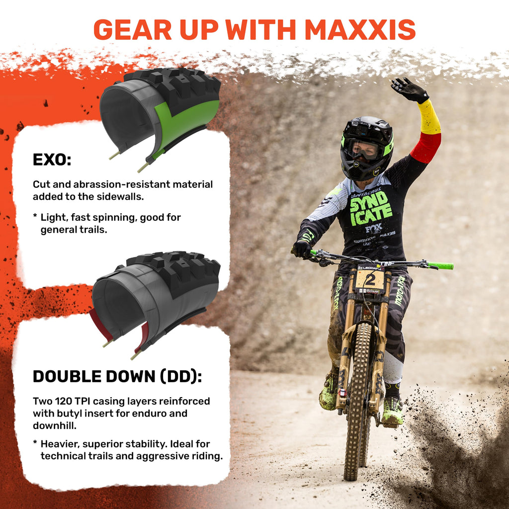 Maxxis Aggressor MTB Tire - 27.5x2.50 WT EXO/TR Tubeless Ready