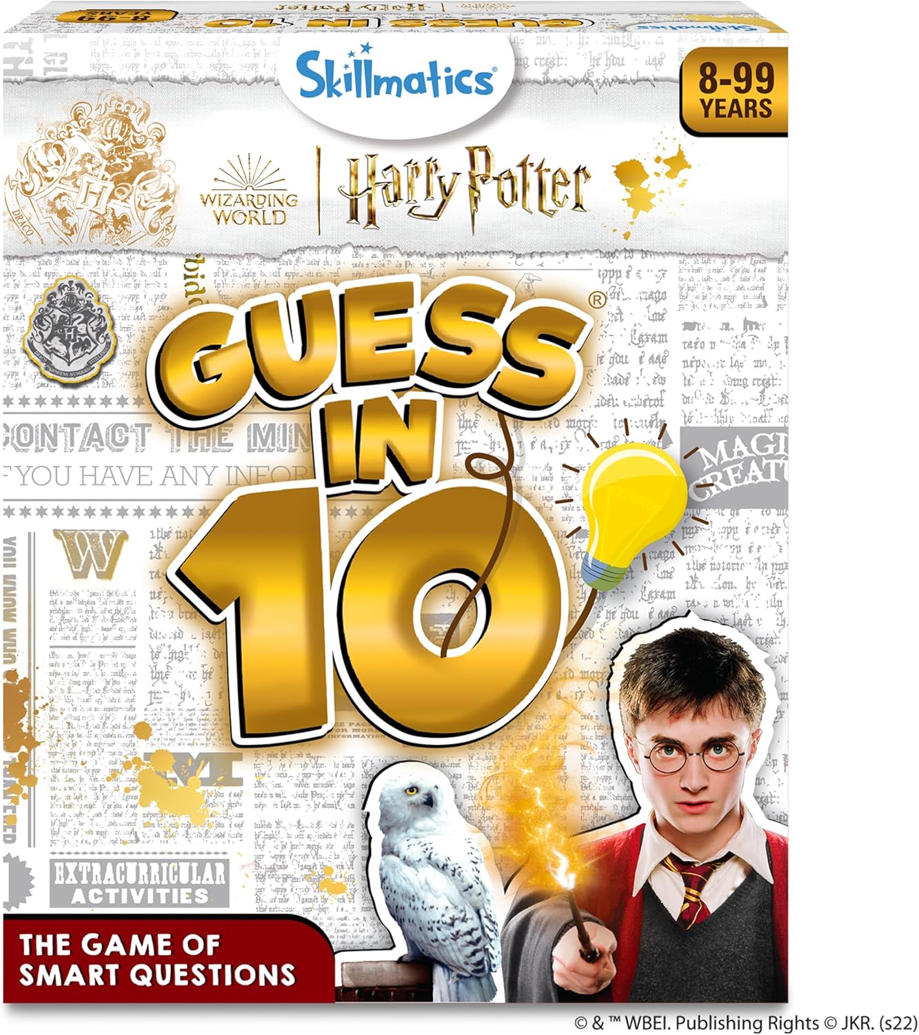 Skillmatics Guess in 10 Harry Potter Trivia Card Game for Families